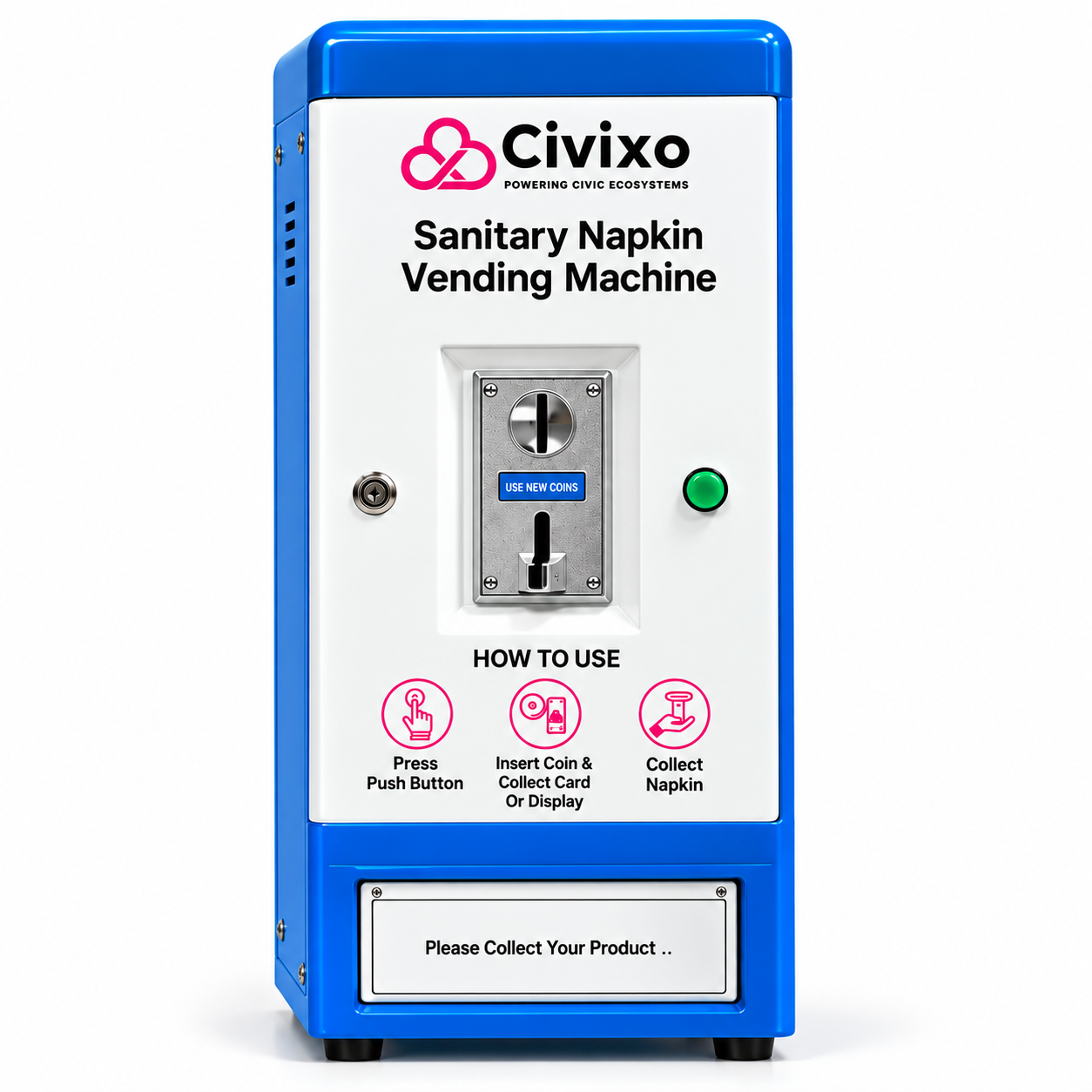 CIVIXO sanitary napkin vending machine